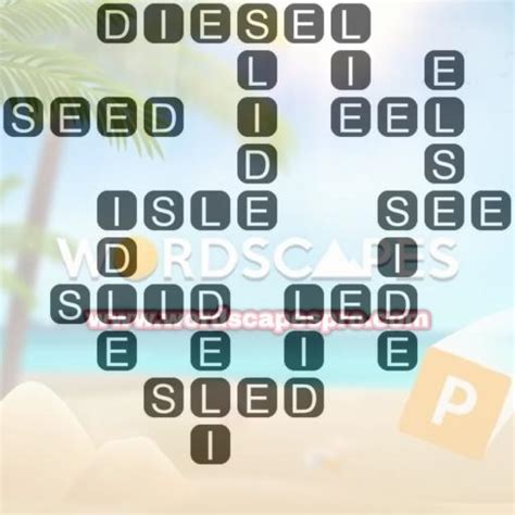 Wordscapes Level 294 Answers [Beach 6, Tropic].